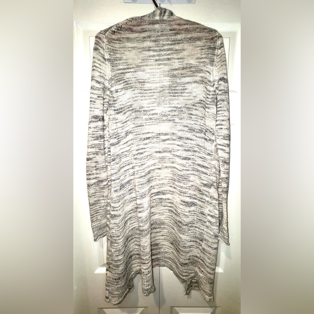 Michael Stars Elegant Striped Cardigan - Picture 2 of 10